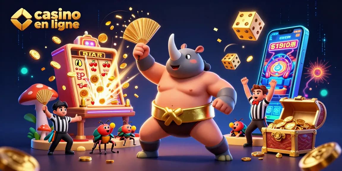 Plongez dans l'univers des jeux avec casino en ligne où une scène dynamique captivante vous attend.