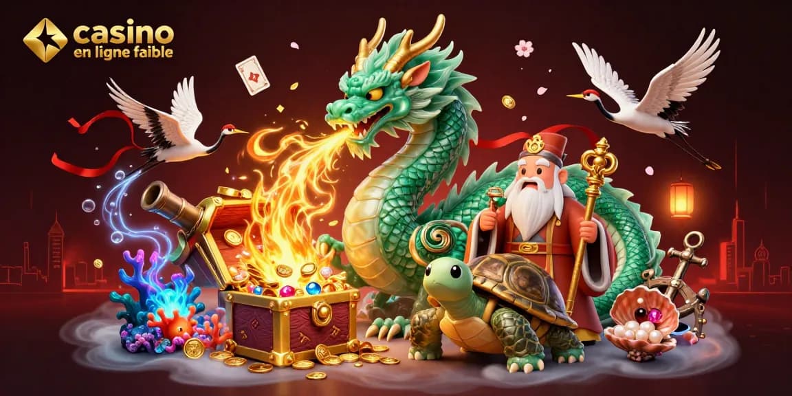 Casino en ligne fiable : dragons, sages et jeux de cartes dans un monde fascinant.
