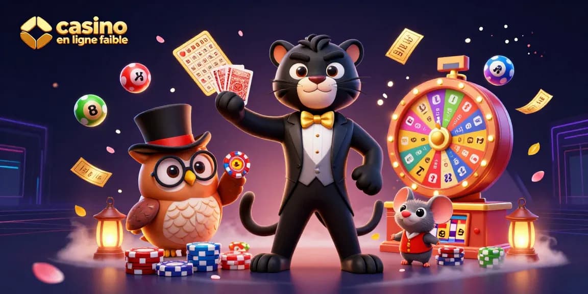 Jouer avec confiance sur un casino en ligne fiable avec l'élégante panthère et des jeux captivants.