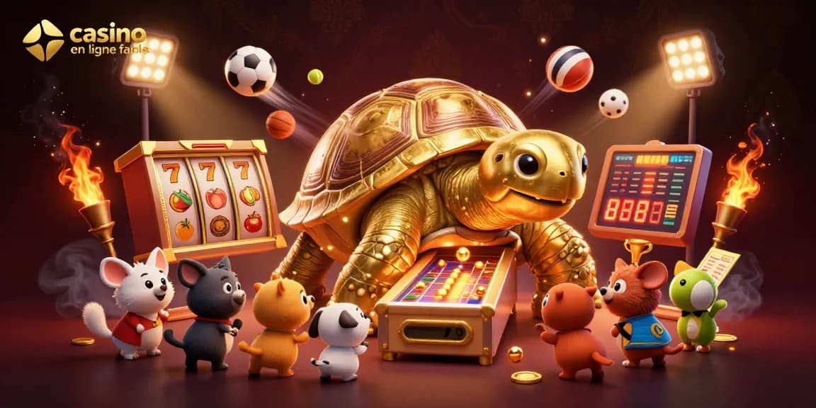 Profitez des expériences captivantes d'un casino en ligne fiable avec des personnages et éléments de jeu amusants.