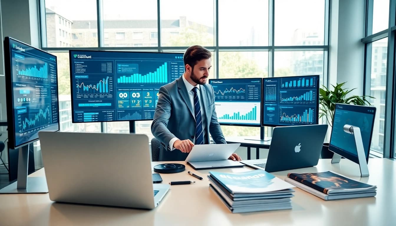 Analyse des tendances de grhconsultants.fr dans un bureau moderne de conseil en paris.