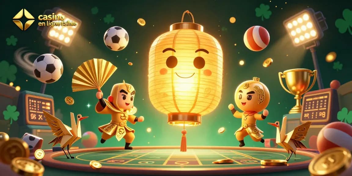 Profitez d'une expérience de jeu immersive avec un casino en ligne fiable, en découvrant des symboles de chance et des personnages lumineux.