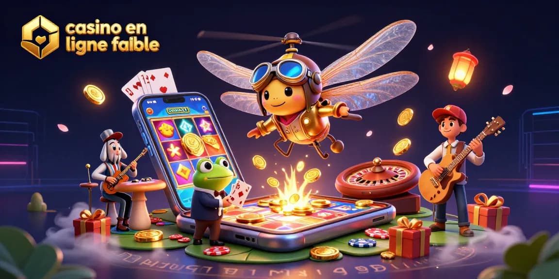 Gagnez avec les jeux dans un casino en ligne fiable, avec des croupiers et des animations colorées.