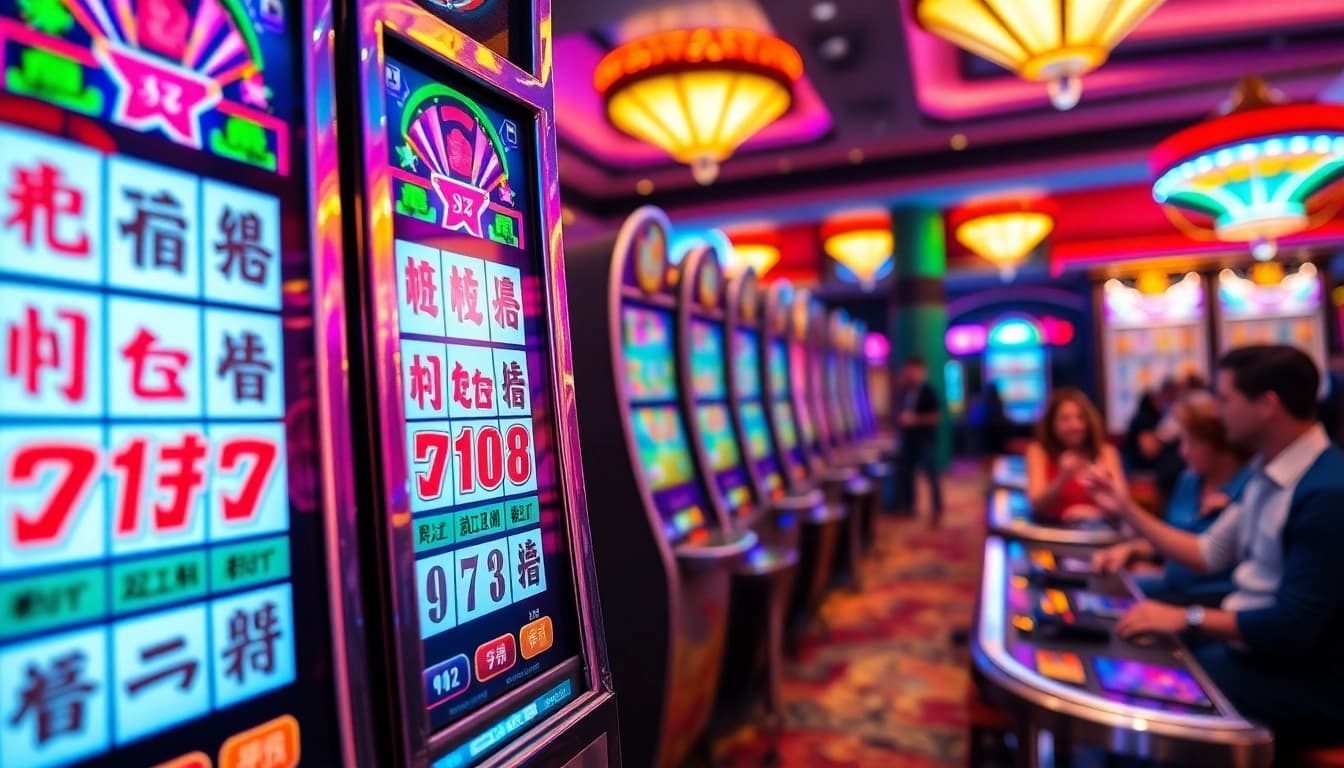 Putar slot demo mahjong dengan nuansa kasino yang menarik dan bersemangat.