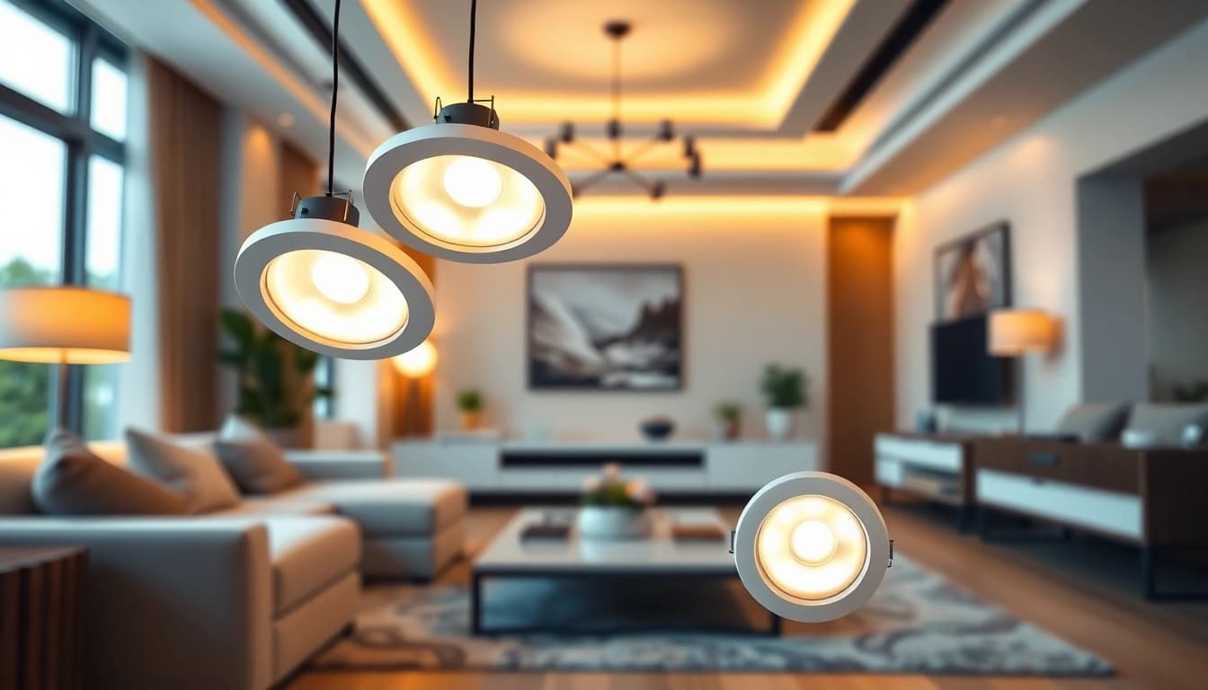 Creëer sfeervolle ruimtes met inbouwspots led die warmte en stijl uitstralen.