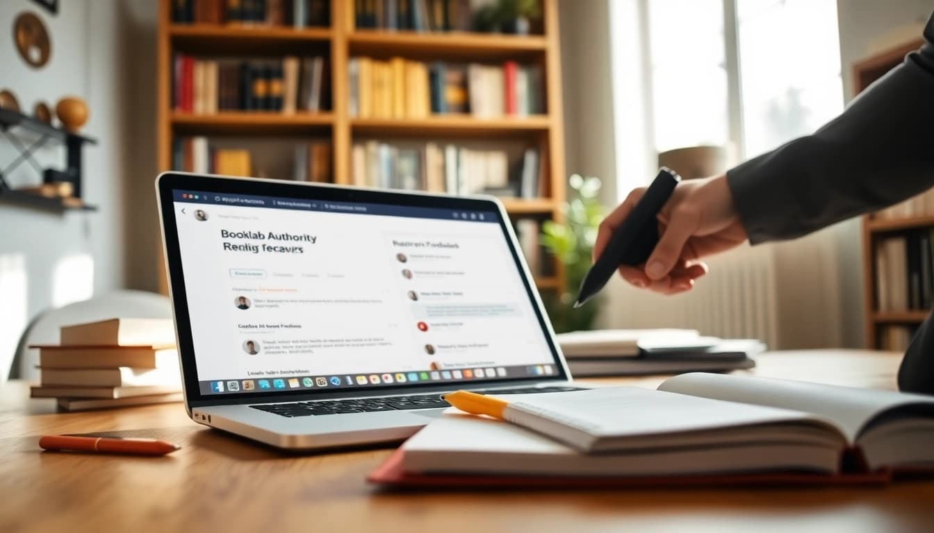 Researching if Booklab Authority is legit through customer reviews and analytics.