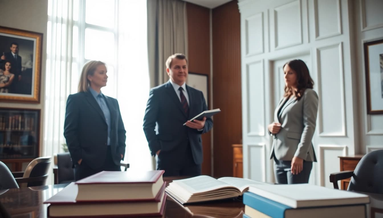 Consult with experienced Miami divorce lawyers in an elegant office setting.