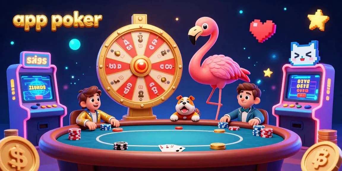 Gioca a app poker e scopri premi entusiasmanti in questo dialogo vivace di poker.