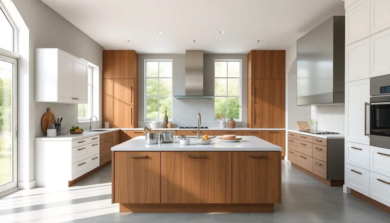 Enhance your home with stunning bathroom and kitchen remodeling to achieve a modern look.