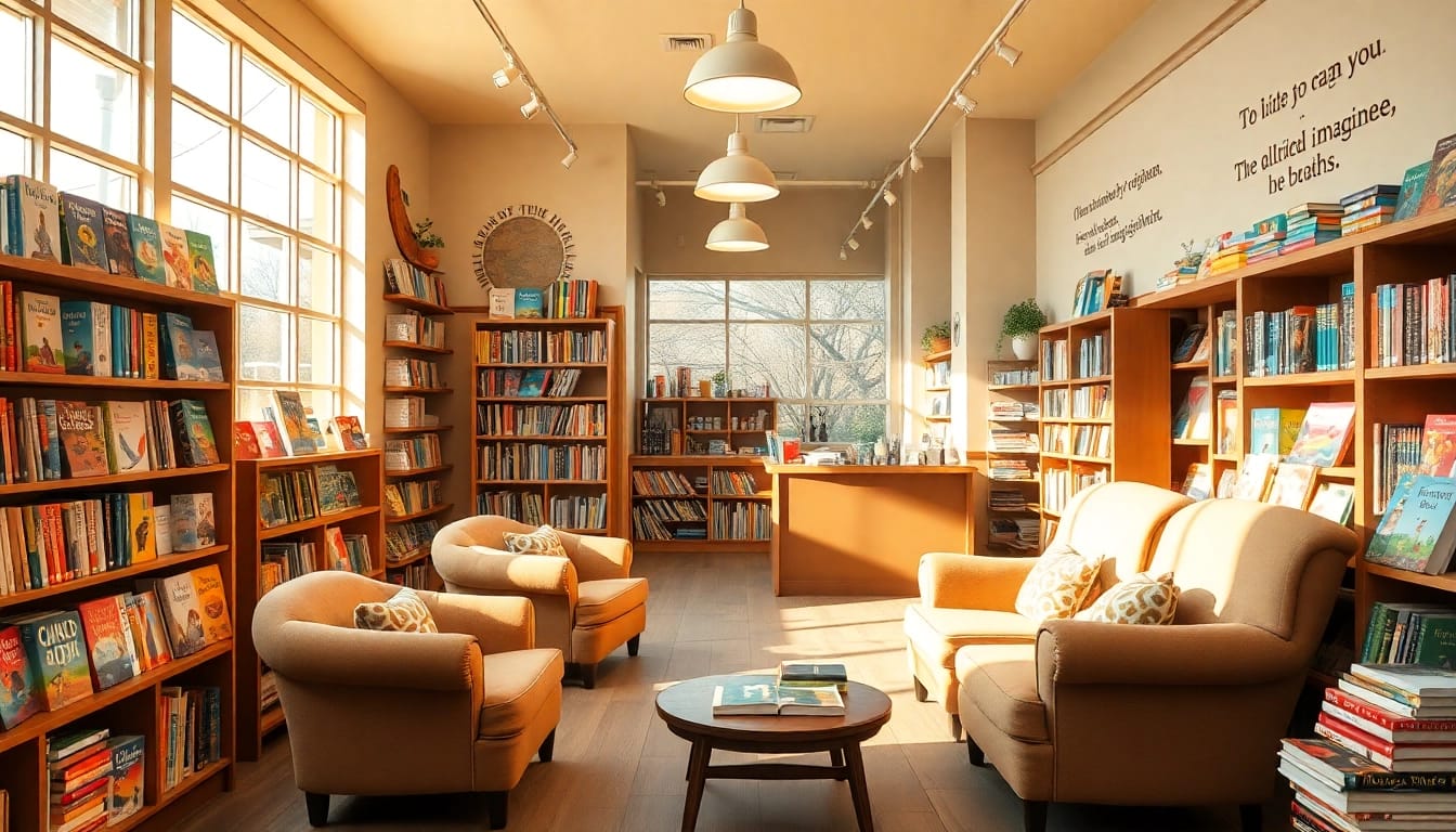 Engage with vibrant stories at https://csduncanbooks.com in a cozy, well-designed bookshop.