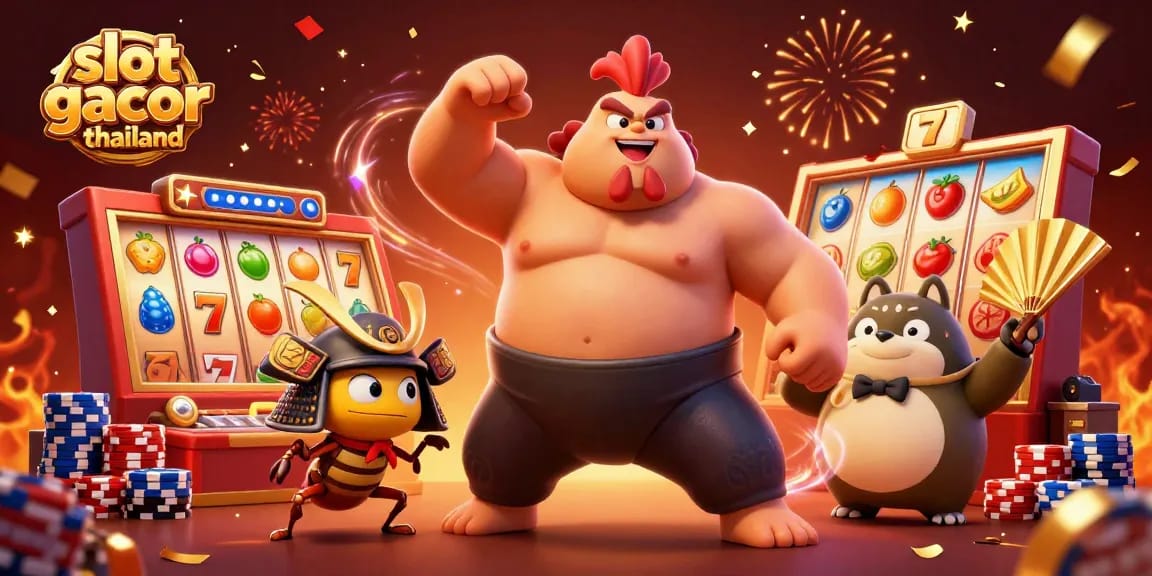Experience thrills with slot gacor thailand featuring dynamic characters and vibrant casino elements.