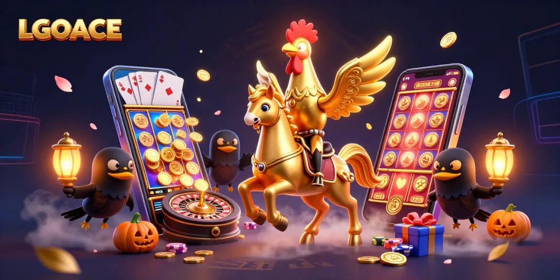 LGOACE invites players to explore a vibrant casino world with dynamic slot games and captivating characters.