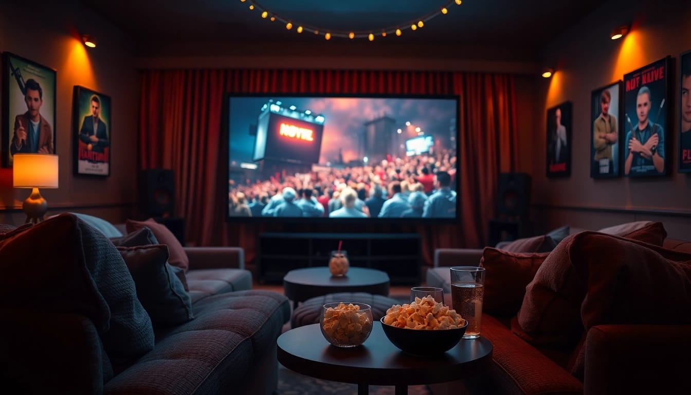 ดูหนังในบรรยากาศสบายๆ กับการดูภาพยนตร์ที่บ้าน