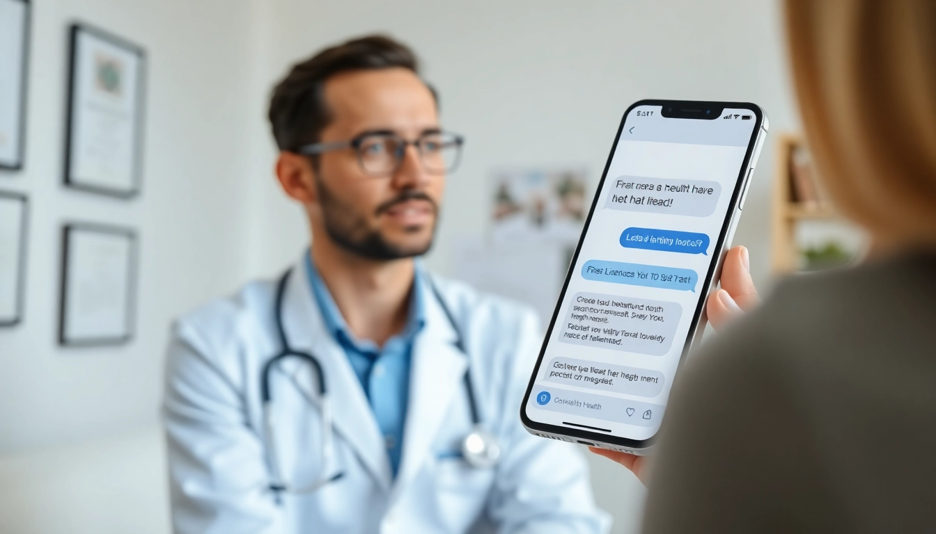 Connect with a licensed doctor online through texting in a professional consultation.