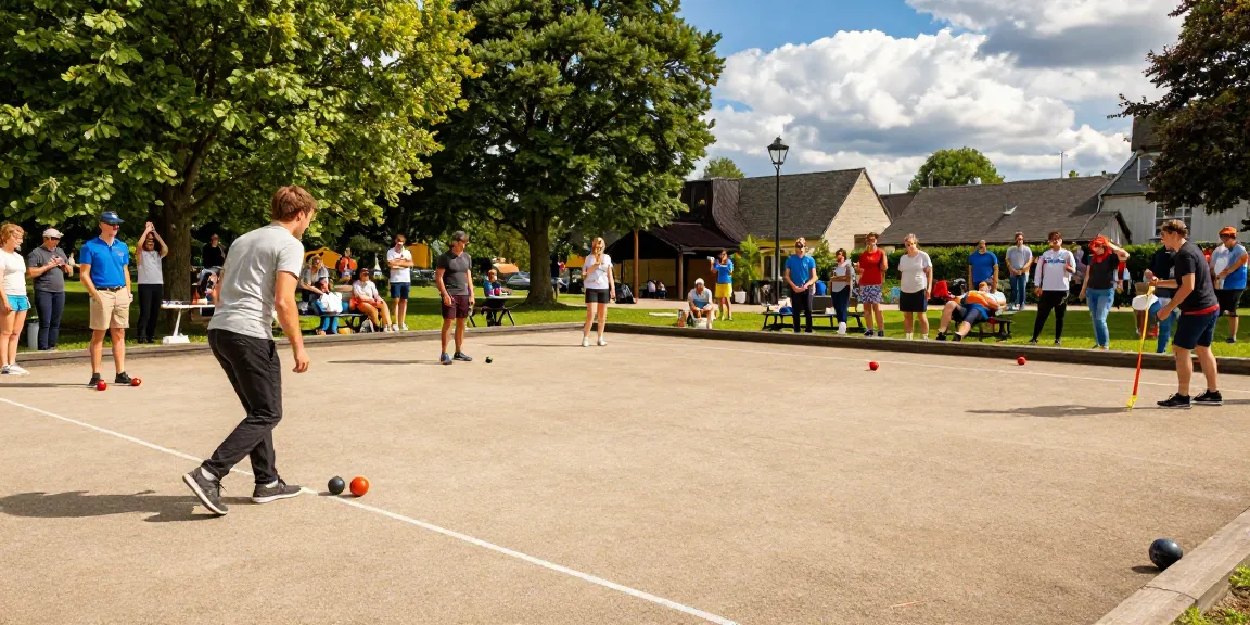Aktivitas petanque di taman kota Pontianak, fopikotapontiana.org