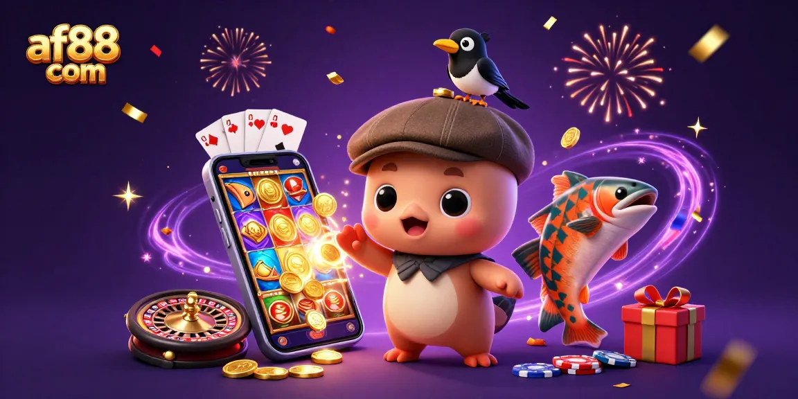 Spin the slots and experience the thrill at af88 com with vibrant 3D casino characters!