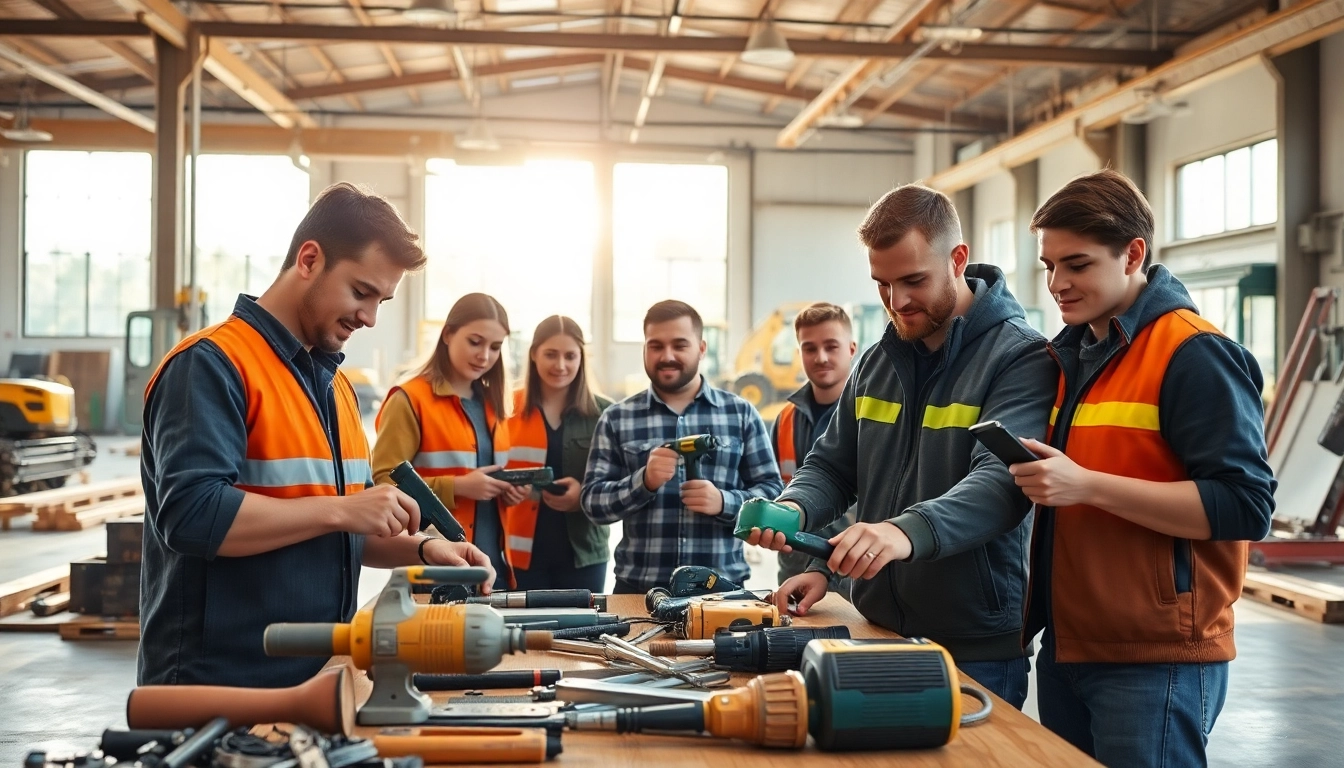 Enhance your skills with construction training in a dynamic hands-on environment.