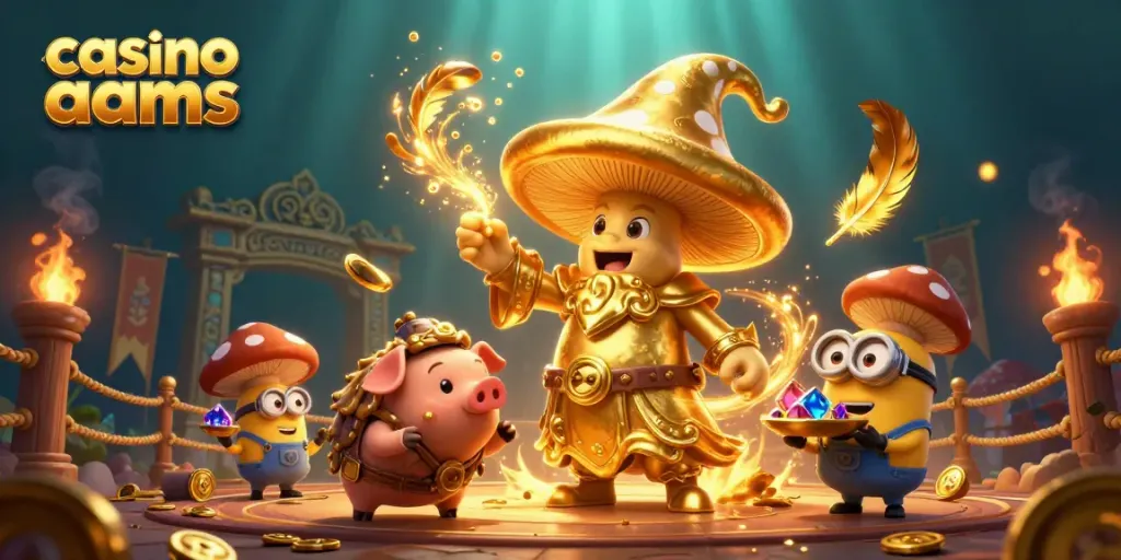 Scopri i migliori giochi nei casinò non AAMS con un mago dorato e tesori esotici.