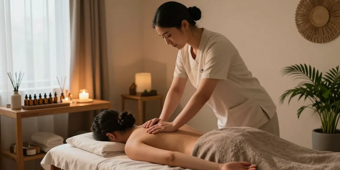Relaxation at makangs.com with Swedish massage therapy in a serene spa atmosphere.