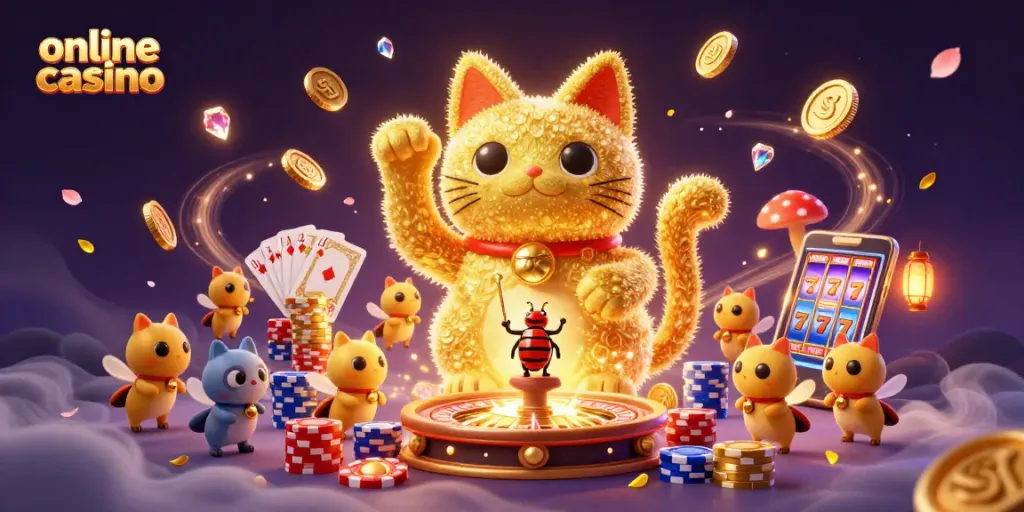 Disfruta en un casino online mientras ganas con tragaperras y ruleta en vivo en una vibrante escena.