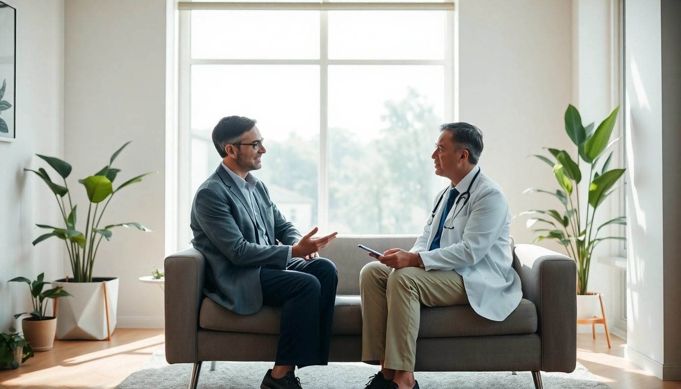 Psychiatrists in Dubai providing supportive therapy in a calming environment.