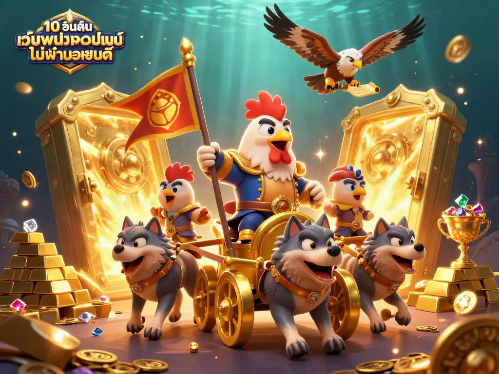 10 อันดับ เว็บพนันออนไลน์ ไม่ผ่านเอเย่นต์ เสนอภาพวาด 3D ที่น่าตื่นตาตื่นใจของการต่อสู้ในคาสิโน