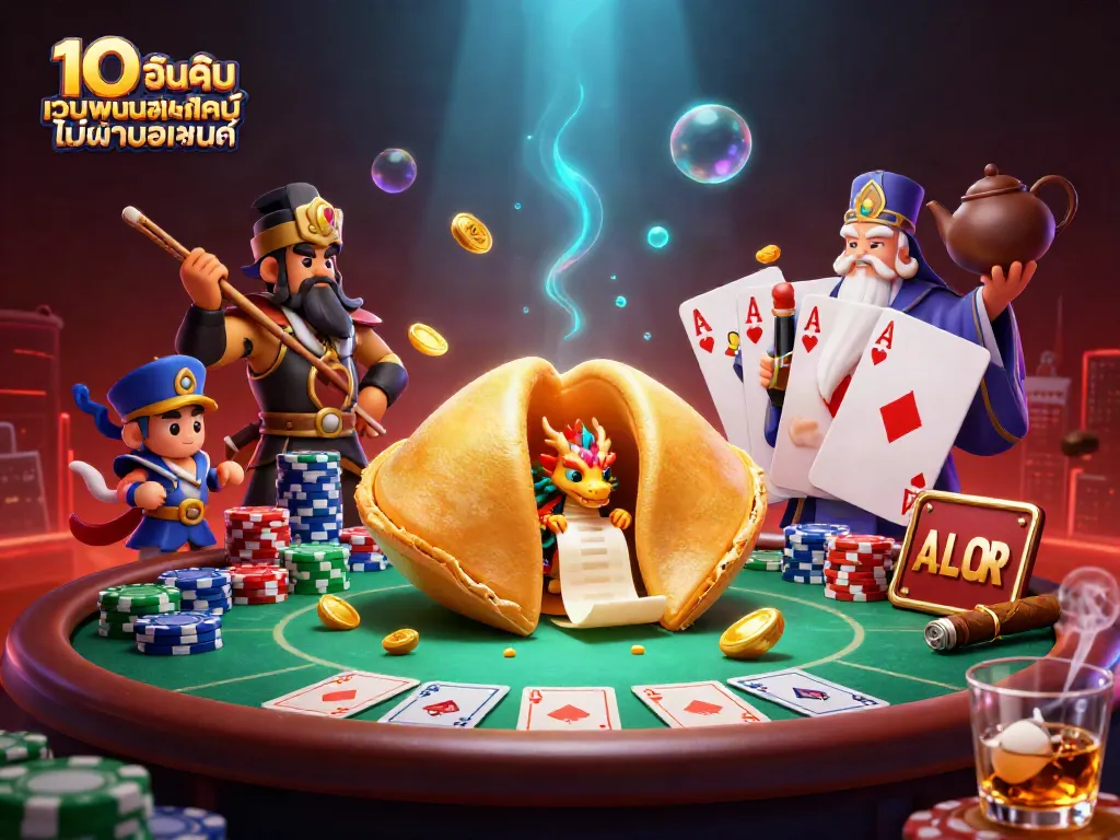 10 อันดับ เว็บพนันออนไลน์ ไม่ผ่านเอเย่นต์ แสดงฉากคาสิโนที่เต็มไปด้วยความสนุกสนานและยิ่งใหญ่