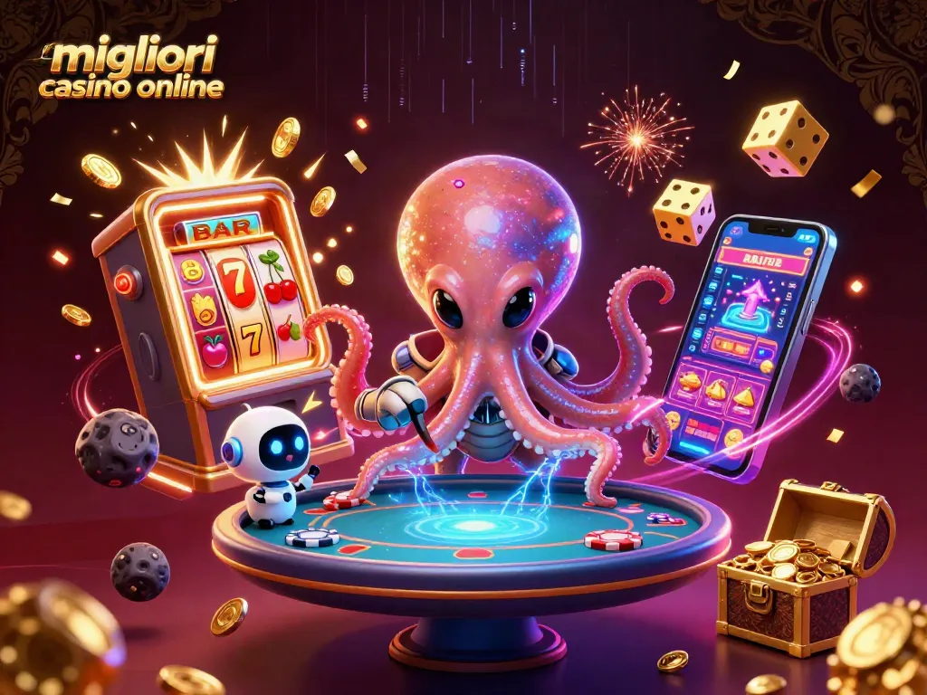 Giochi ai migliori casino online con slot entusiasmanti e una tavola da poker intergalattica.