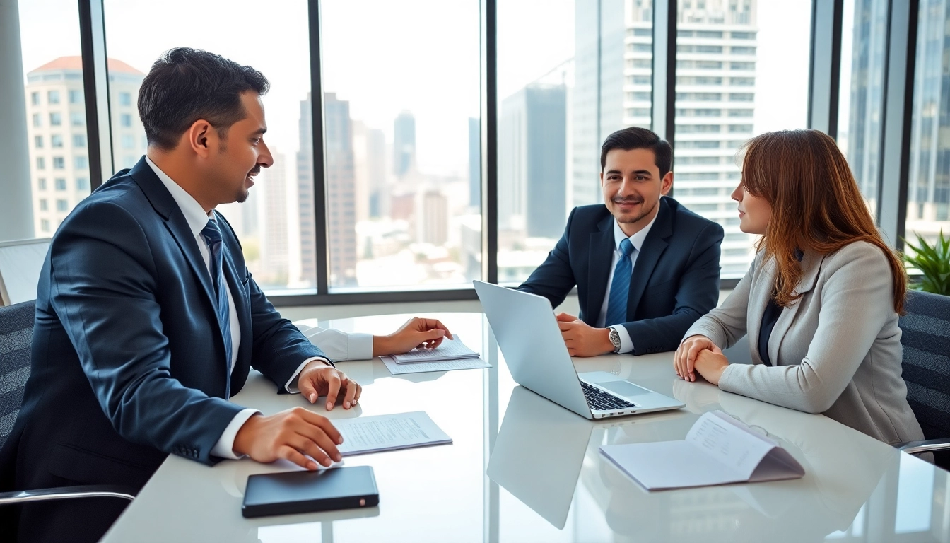 Meet with experienced Atlanta Accident Lawyers in a professional office setup, highlighting trust and competence.