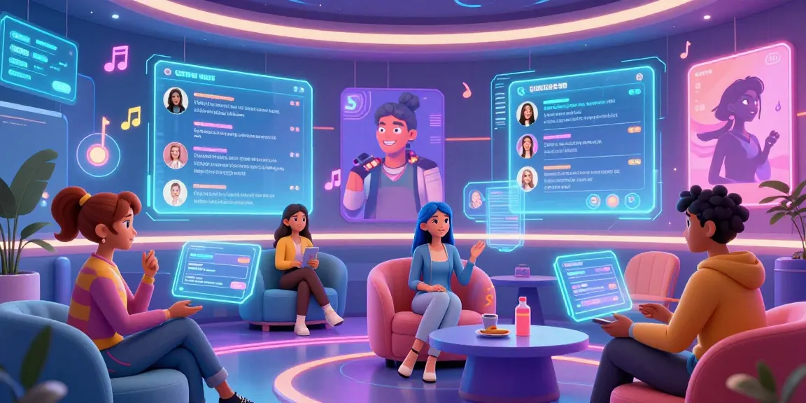 Engaging NSFW AI environment showcasing diverse avatars and interactive features for immersive chats.