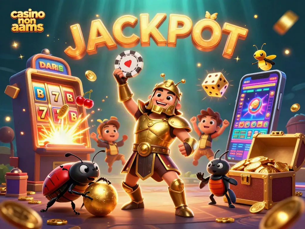 casino non aams: Gioca per vincere con il jackpot in un'affascinante illustrazione 3D