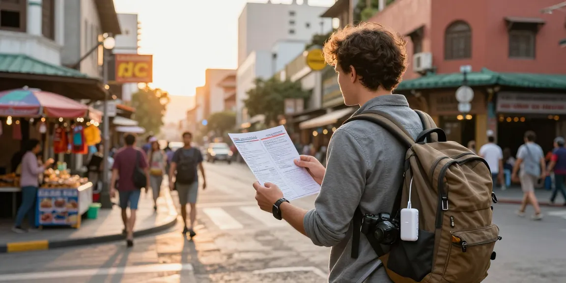 Discovering travel plans with JourneyFuse as a Travefy alternative in a lively cityscape.