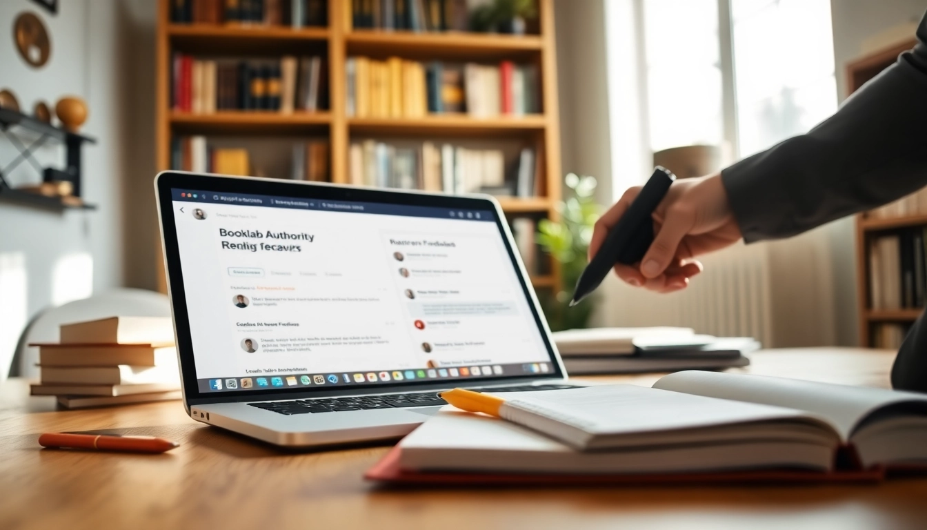 Researching if Booklab Authority is legit through customer reviews and analytics.