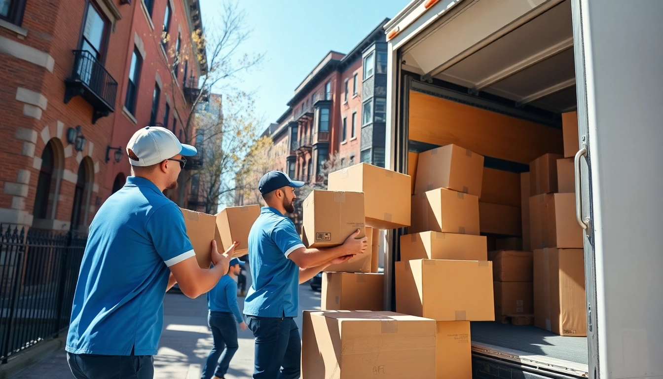 Efficient handling of boston local moves with professional movers in an urban setting.