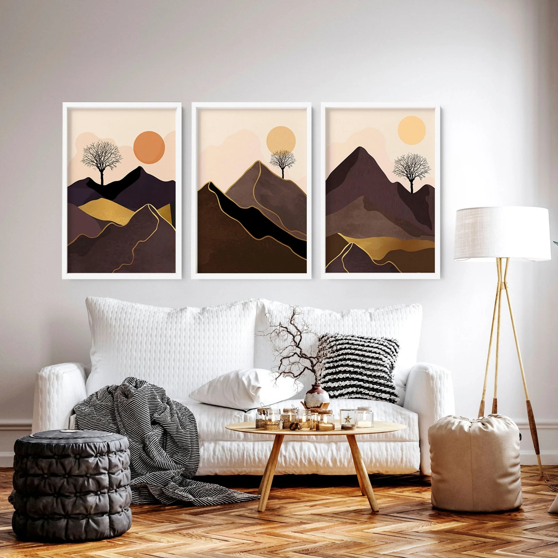 Mosaic Wood Wall Art Artmeto – Natural Beauty for Home Interiors