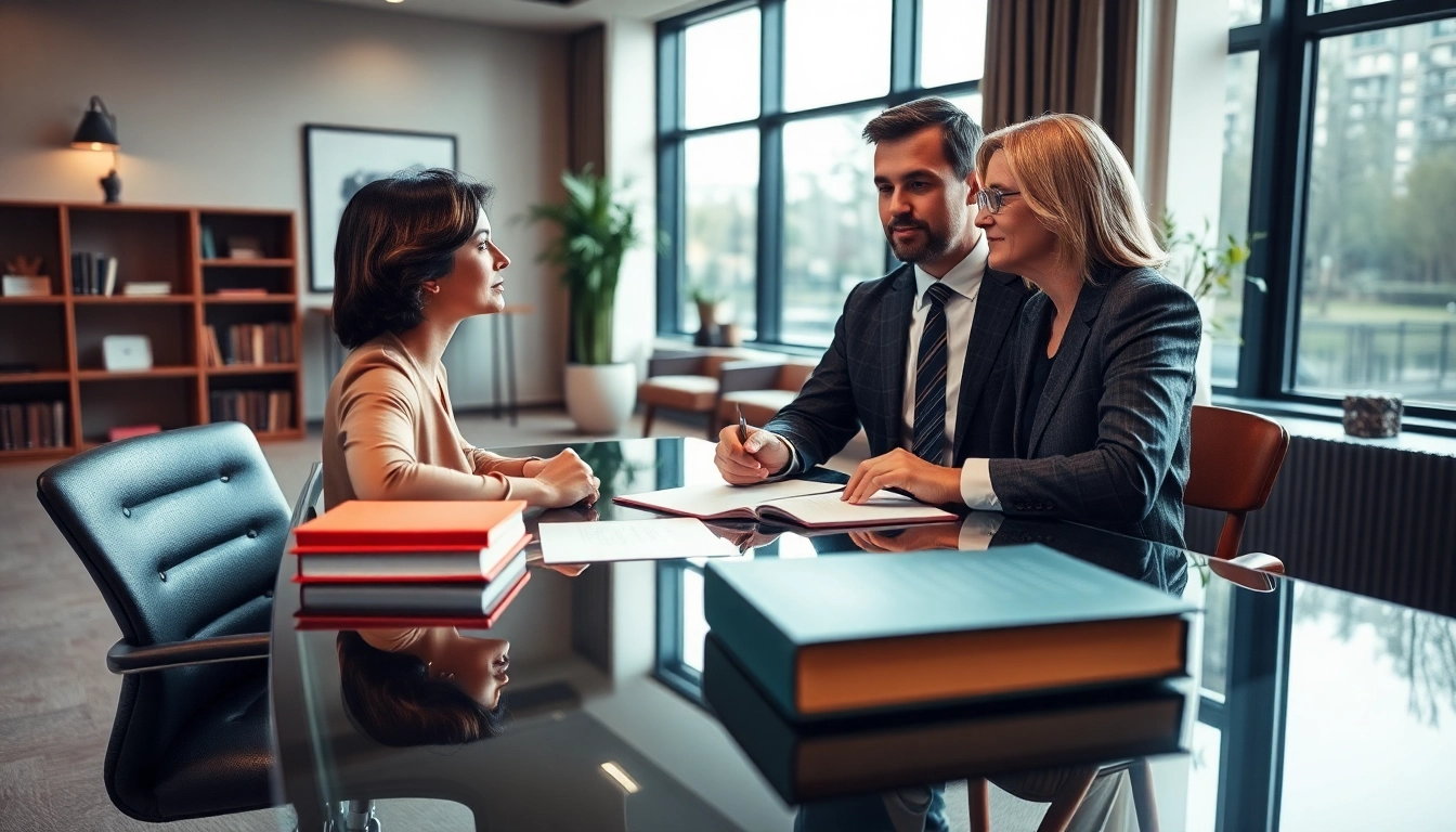 Consultation scene depicting https://www.lalitlaw.com showcasing professionalism and trust.