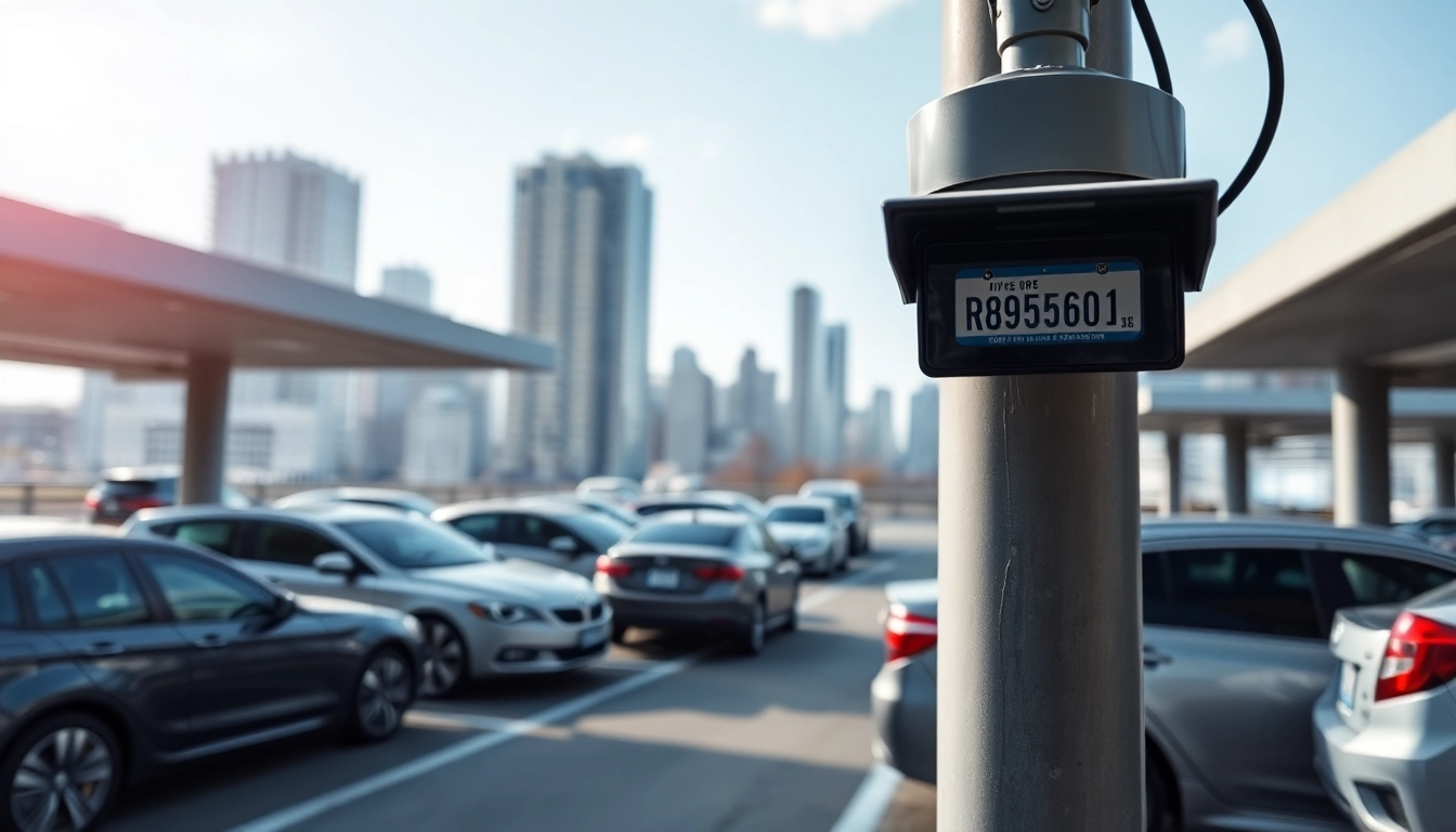 Monitor vehicle access efficiently using this license plate recognition camera in action.