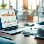 Analyze key insights in Competitor Research with a professional workspace featuring charts and notes.
