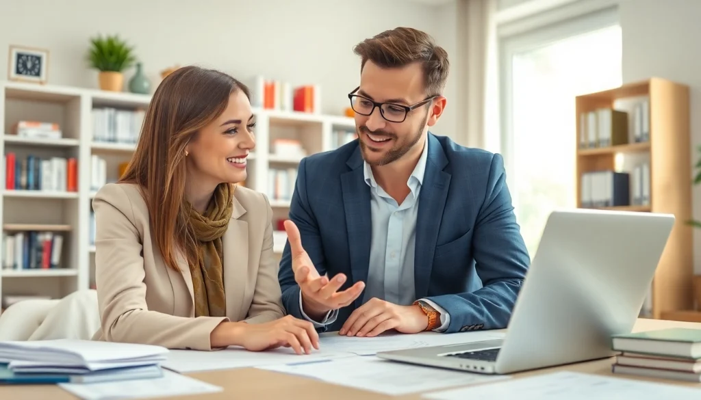 카드 현금화의 절차를 설명하는 전문 금융 상담사와 고객의 상호작용