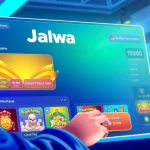 Access the Jalwa game login portal featuring a colorful game dashboard and instant withdrawal options.