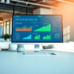 Bezoekers analyseren hun gegevens op https://enqueteplein.nl met heldere grafieken en een moderne interface.
