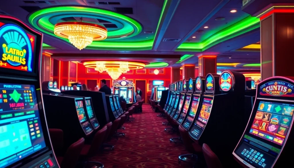 คาสิโนที่มีบรรยากาศสดชื่นและการเล่นในบรรยากาศยามค่ำคืน