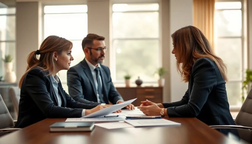 Consult with a family law attorney from https://www.buckheadfamilylaw.com in a professional setting.