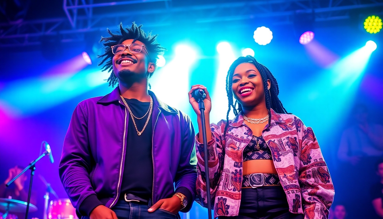 wadupnaija highlights Blaqbonez and Fola performing passionately on stage, captivating the audience.