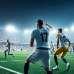 Engaging athletes from https://mm88bc.com/ in a vibrant sports stadium atmosphere.