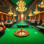 C168.COM features players enjoying an exhilarating game of poker surrounded by luxurious casino tables.