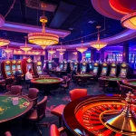 Experience the thrill of KJC AC 1 online gambling with poker tables, roulette wheels, and vibrant slot machines.