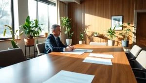 Consult a professional estate planning lawyer at https://www.norcrosslawfirm.com in an inviting modern office.