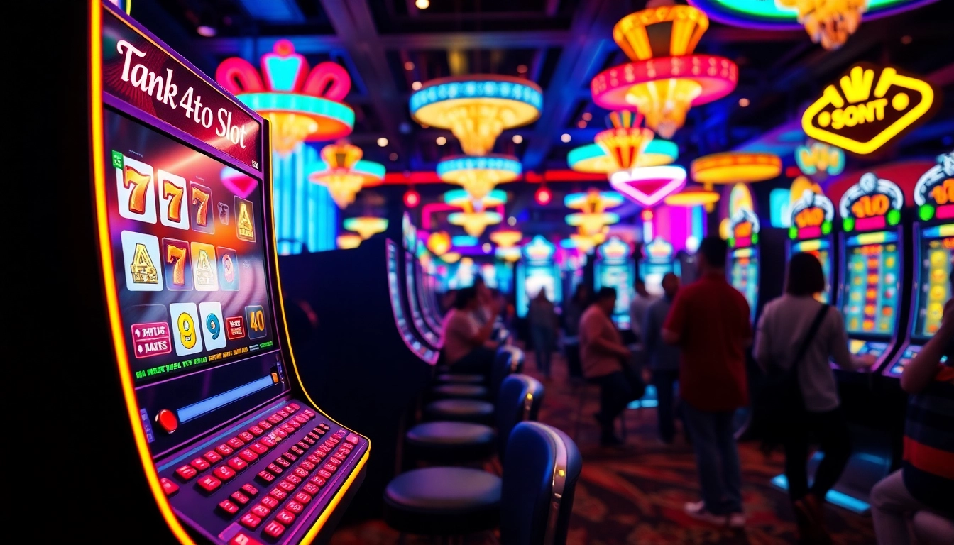 Jadikan tank4d toto slot sebagai fokus utama dalam suasana permainan kasino yang semarak.
