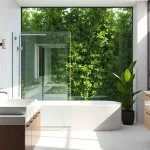 Entdecken Sie den eleganten Duschbereich der sonni sanitär GmbH mit modernem Design und hochwertigen Materialien.
